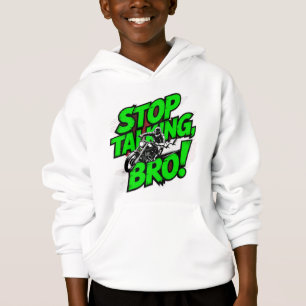 Stop Praten Bro – T-Shirt met Krachtige Attitude