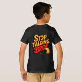 Stop Praten Broer – Brute Attitude T-shirt (Achterkant volledig)
