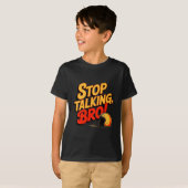 Stop Praten Broer – Brute Attitude T-shirt (Voorkant volledig)