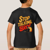 Stop Praten Broer – Brute Attitude T-shirt (Achterkant)