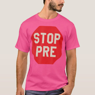 Stop Pre Marathon Hardlopende Legendarische Hardlo T-shirt