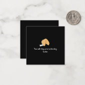 Stop procrastineren notitiekaartje (Voorkant / Achterkant in situ)