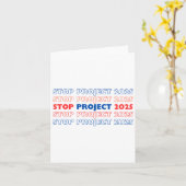 Stop Project 2025 13 Kaart (Gele Bloem)