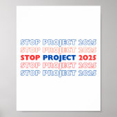 Stop Project 2025 13 Poster (Voorkant)