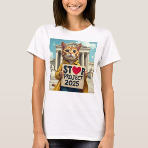 Stop Project 2025 Artistiek T-shirt