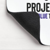 Stop Project 2025 - Stem Blauw 1 Muismat (Hoek)