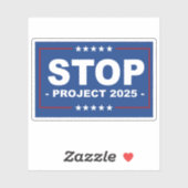 STOP PROJECT 2025 STICKER (Vel)