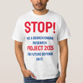 STOP Project 2025 T-shirt (Voorkant)