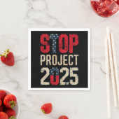 Stop Project 2025 Trump Biden Vintage Servet (Insitu)