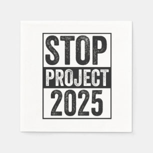 Stop Project 2025 Trump Harris Amerikaanse patriot Servet
