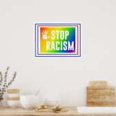 Stop Racism Poster (Keuken)