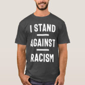 Stop racisme nu! t-shirt (Voorkant)
