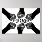Stop racisme poster (Voorkant)