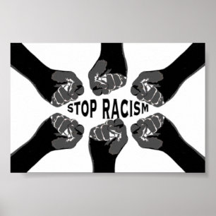 Stop racisme poster