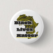 Stop racisme ronde button 3,2 cm (Voorkant)