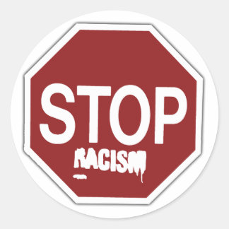 stop racisme sticker