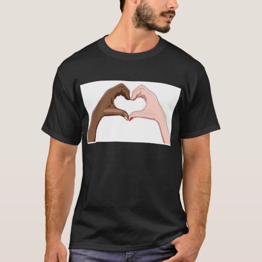 Stop racisme t-shirt (Voorkant)