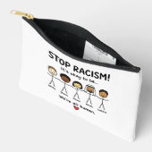 Stop racisme we zijn allemaal mensen etui (Open)