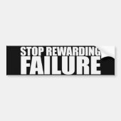 STOP REWARING FAILURE Bumpersticker (Voorkant)