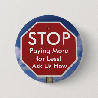 STOP RONDE BUTTON 5,7 CM