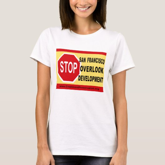 STOP SF Overzichtsontwikkeling T-shirt (Voorkant)
