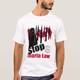 STOP SHARIA LAW (canada) T-shirt