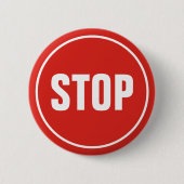 STOP Sign Button (Voorkant)