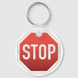 STOP sign Sleutelhanger