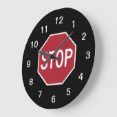 Stop-slot voor wandvergrendeling grote klok (Hoek)