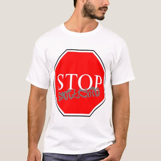 Stop Snitchin T-shirt (Voorkant)