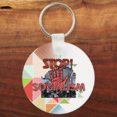 Stop Socialisme TEE Sleutelhanger (Voorkant)