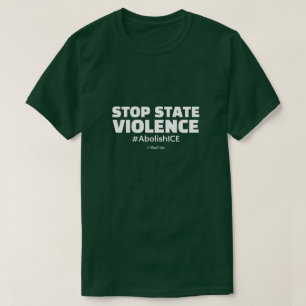 STOP STAATSE GEWELD - Een MisterP T-shirt