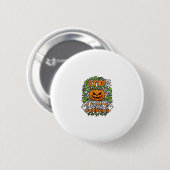 Stop Starende Pompoenen Halloween Geesten Vleermui Ronde Button 5,7 Cm (Voorkant /achterkant)