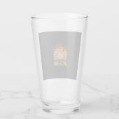 Stop Starende Pompoenen Halloween Schedel Retro Zo Glas (Achterkant)