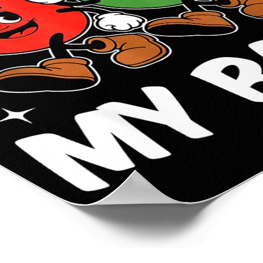 Stop Staring At My Funny Dirty Christmas Adult Hum Poster (Hoek)