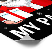 Stop Staring At My Package Christmas Adult Humor F Poster (Hoek)