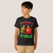 Stop Staring At My Pjs Pajamas Christmas Xmas Men  T-shirt (Voorkant volledig)