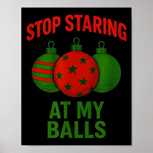 Stop Staring At My Poster (Voorkant)