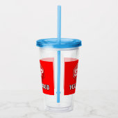 Stop stemfraude acryl drinkbeker (Rechts)