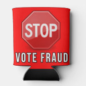 Stop stemfraude blikjeskoeler (Achterkant)