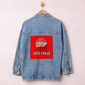 Stop stemfraude denim jacket (Hangar)