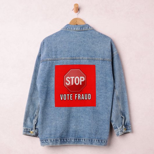Stop stemfraude denim jacket (Hangar)