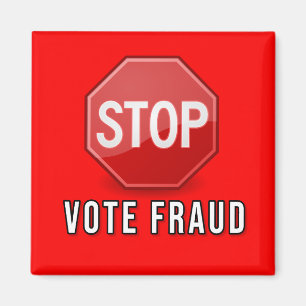 Stop stemfraude magneet