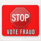 Stop stemfraude muismat (Voorkant)