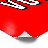 Stop stemfraude perfect poster (Hoek)