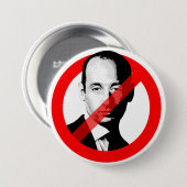 STOP STEPHEN MILLER RONDE BUTTON 7,6 CM (Voorkant /achterkant)