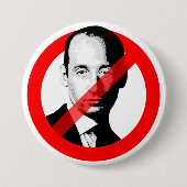 STOP STEPHEN MILLER RONDE BUTTON 7,6 CM (Voorkant)
