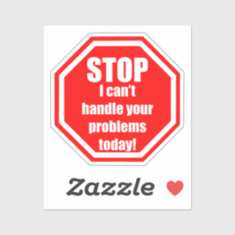 Stop Sticker
