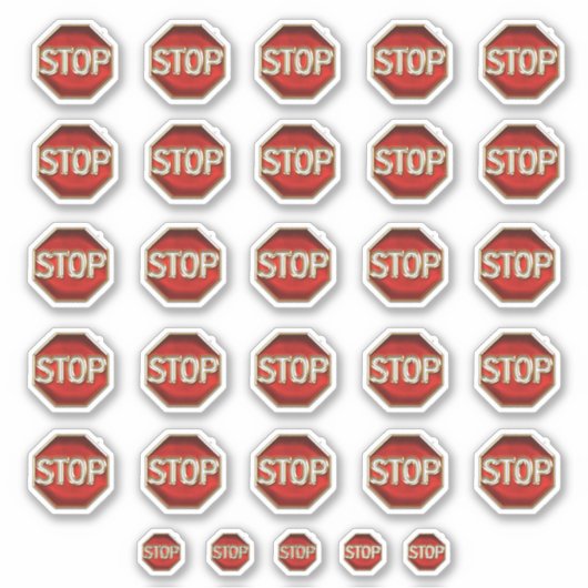 Stop Stickers (Voorkant)