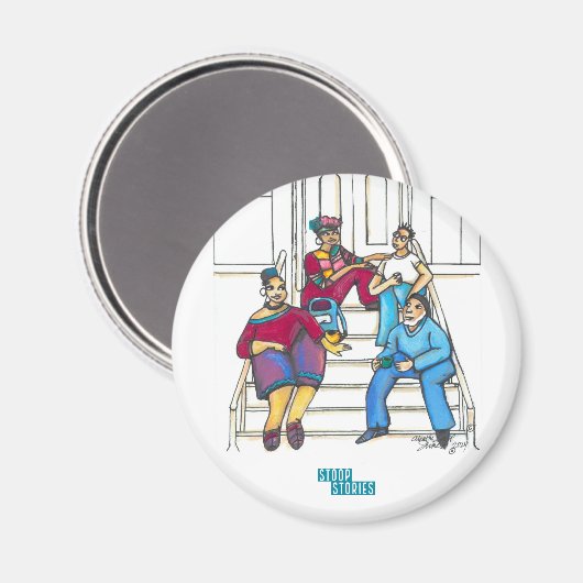 Stop Stories Magnet (Voorkant / Achterkant)